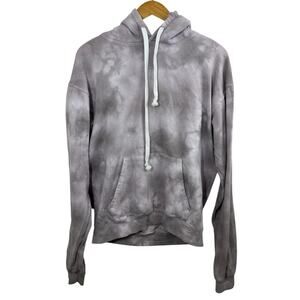 Katiejnyc Couture Katie J NYC Girls Large Hoodie Sweatshirt Tie Dye Gray Purple